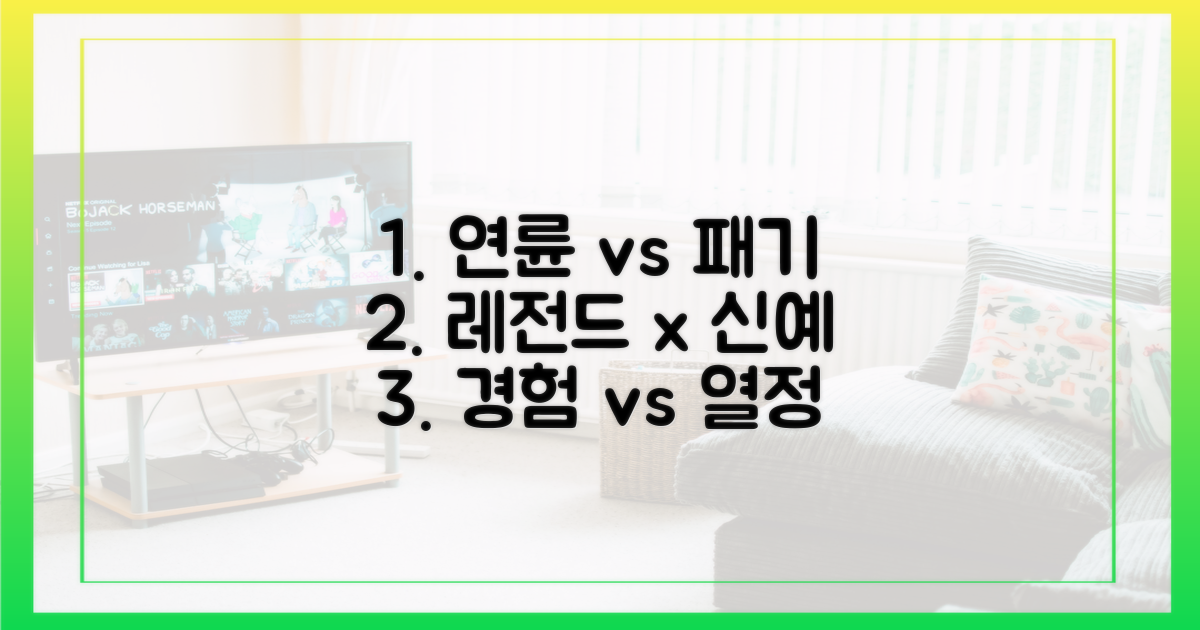 연륜과 패기의 만남