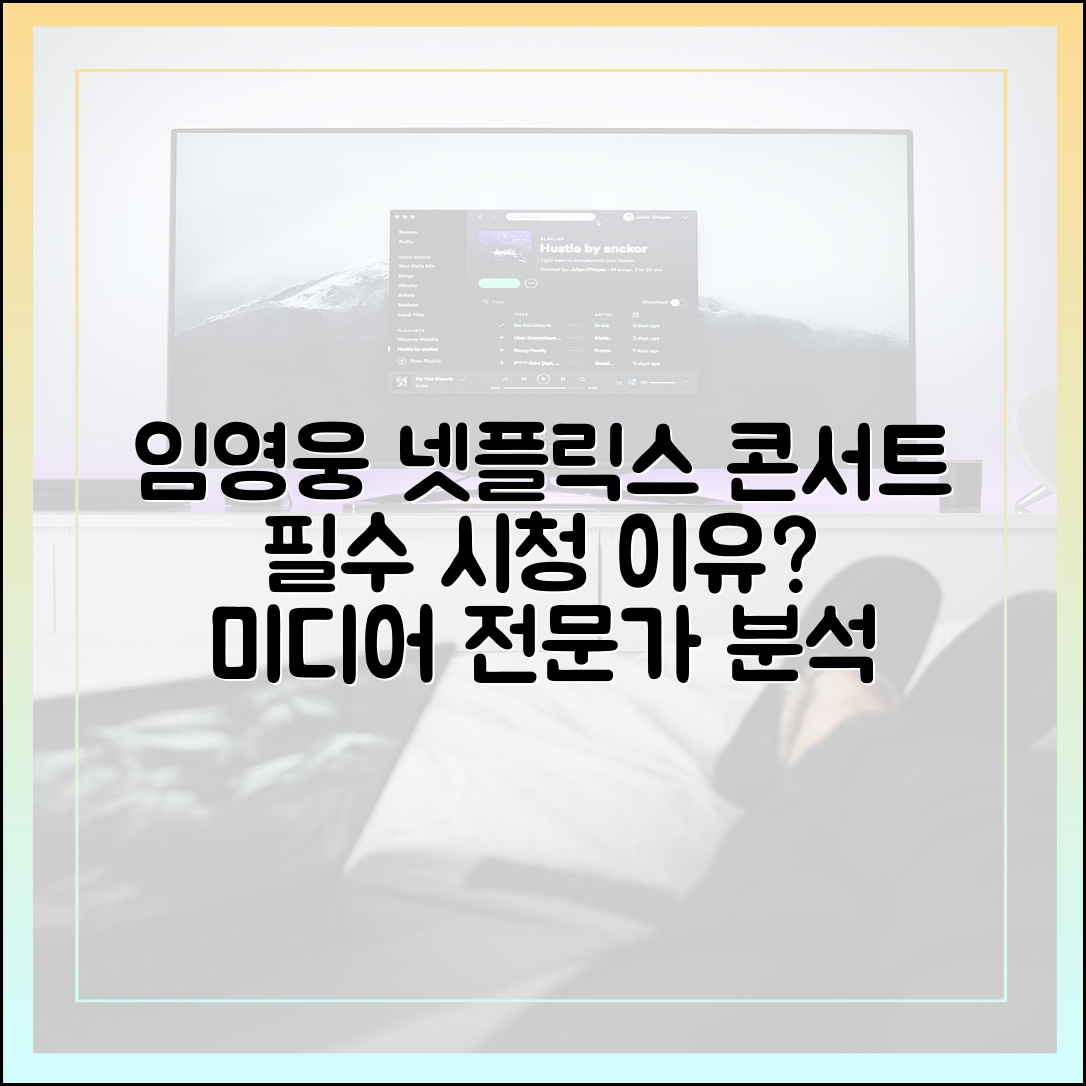 넷플릭스 임영웅 콘서트 실황, 왜 꼭 봐야 하는가? (미디어 전문가 시선)