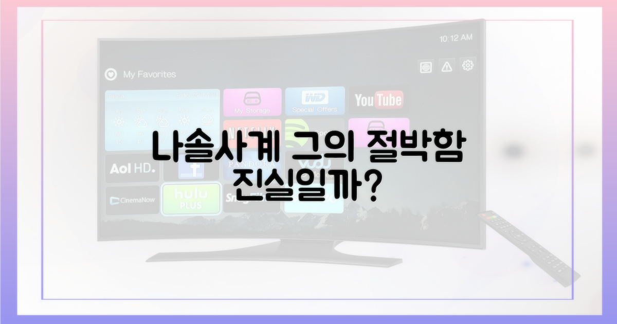 나솔사계, 그의 절박함은 진실?