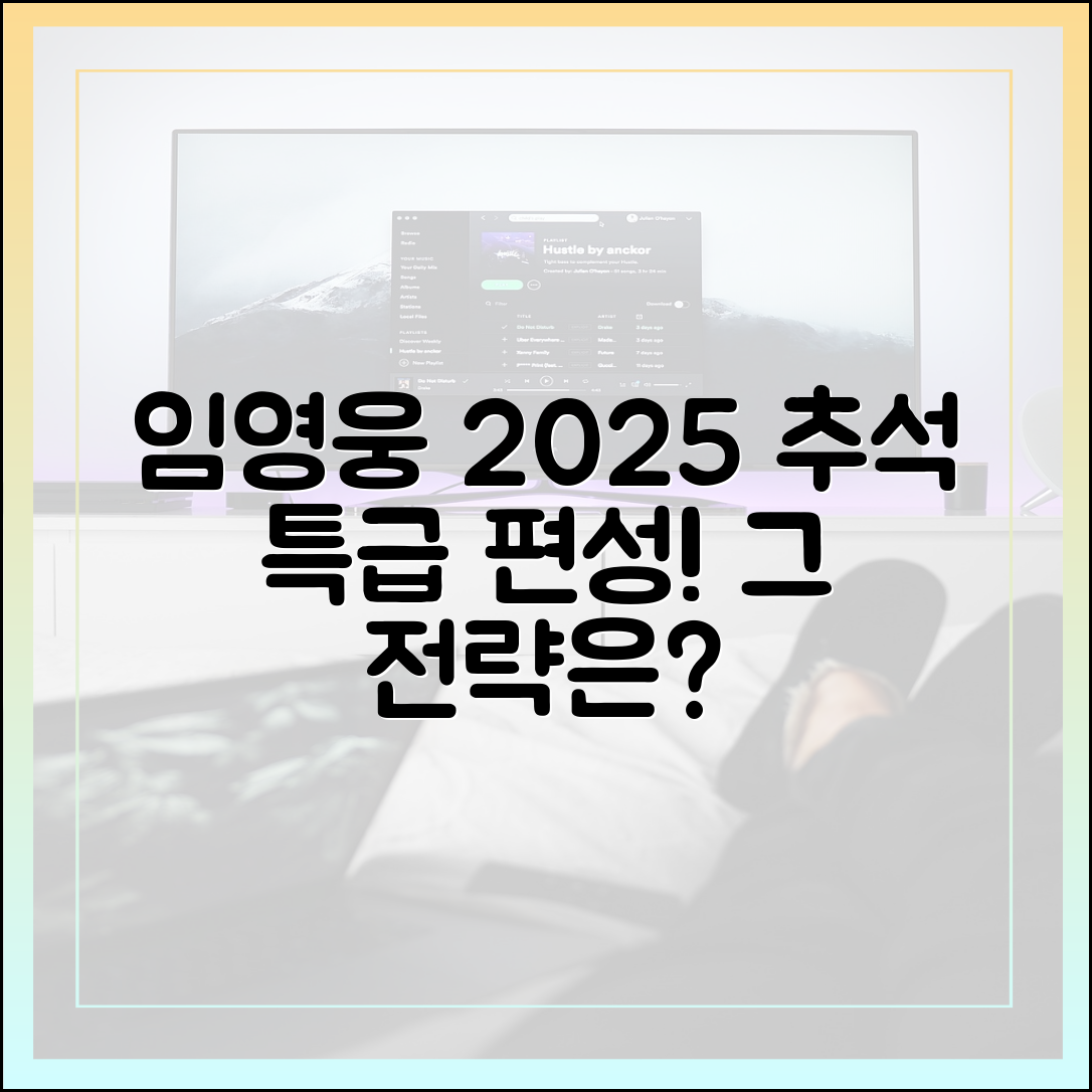 임영웅 2025 추석 특집 방송 편성, 그 전략적 의미 분석