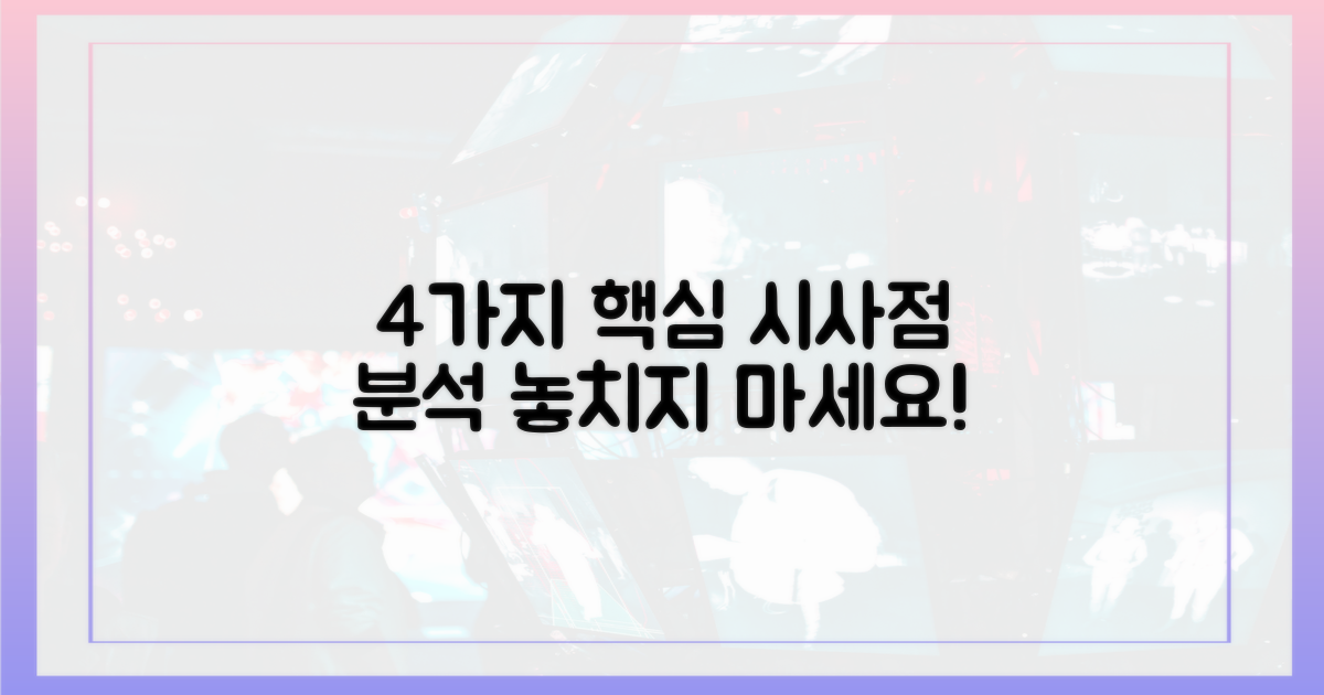 4가지 시사점 분석