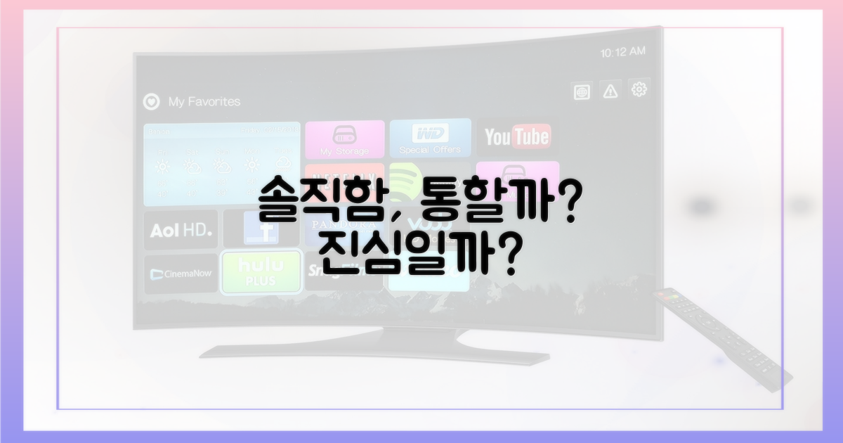 이들의 솔직함, 통할까?