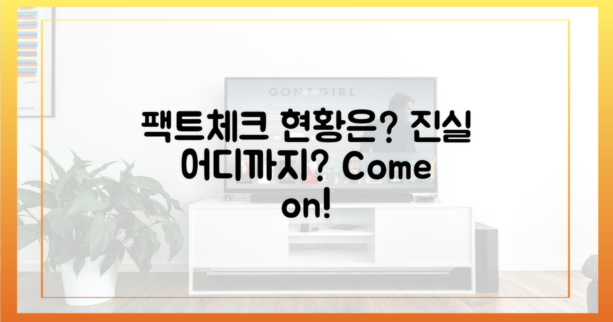 팩트체크, 어디까지 왔나?