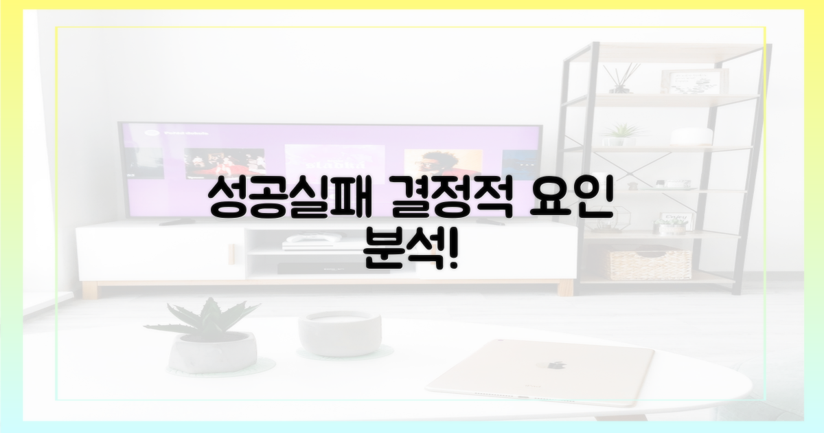 성공과 실패 요인