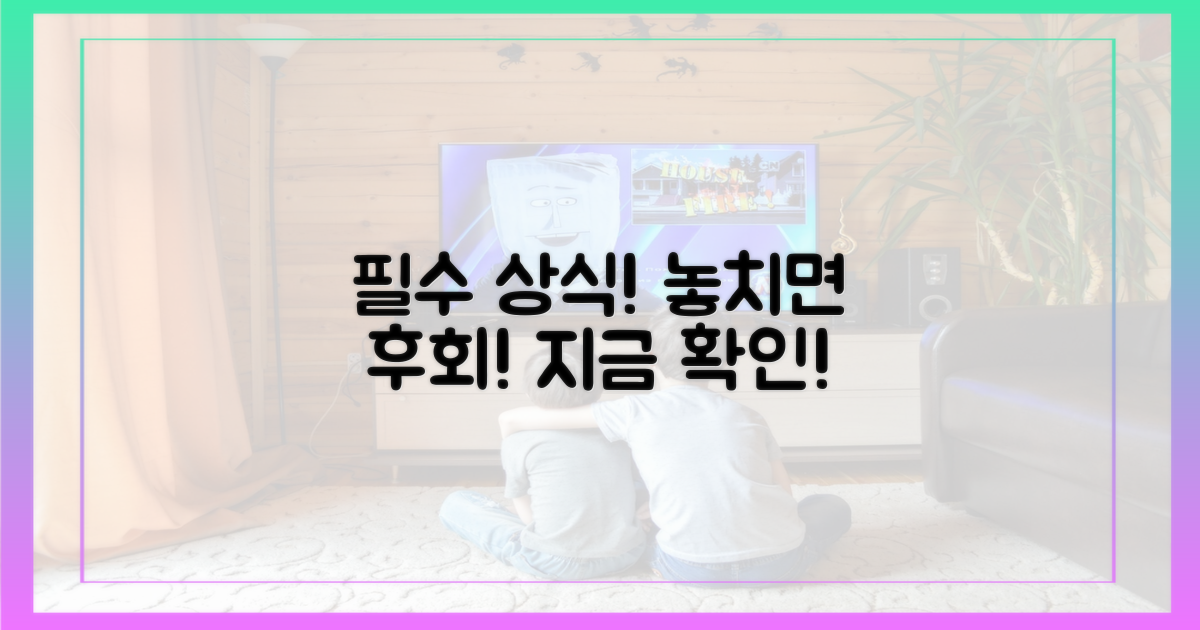 시청 전 필수상식