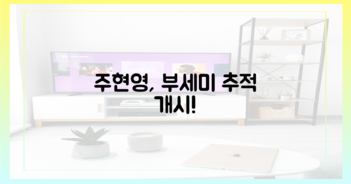 주현영, 부세미 비밀 추적