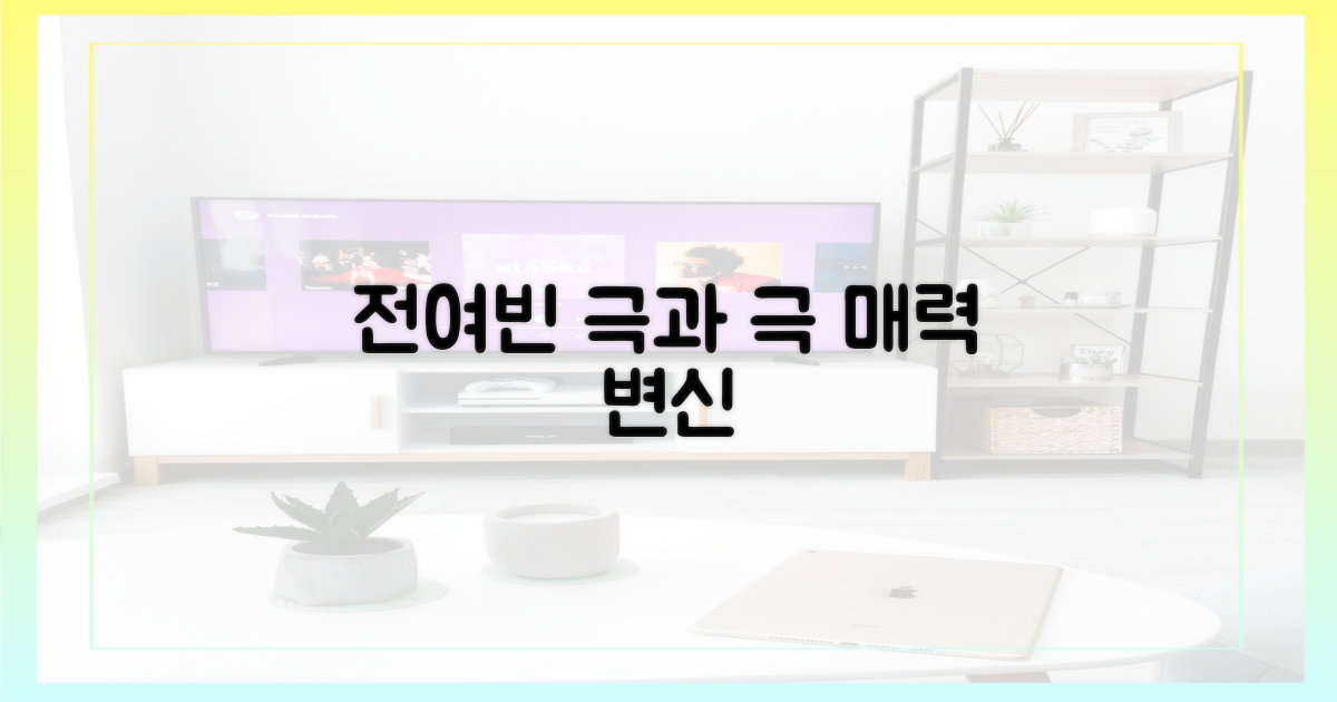 극과 극 스타일, 전여빈의 두 얼굴