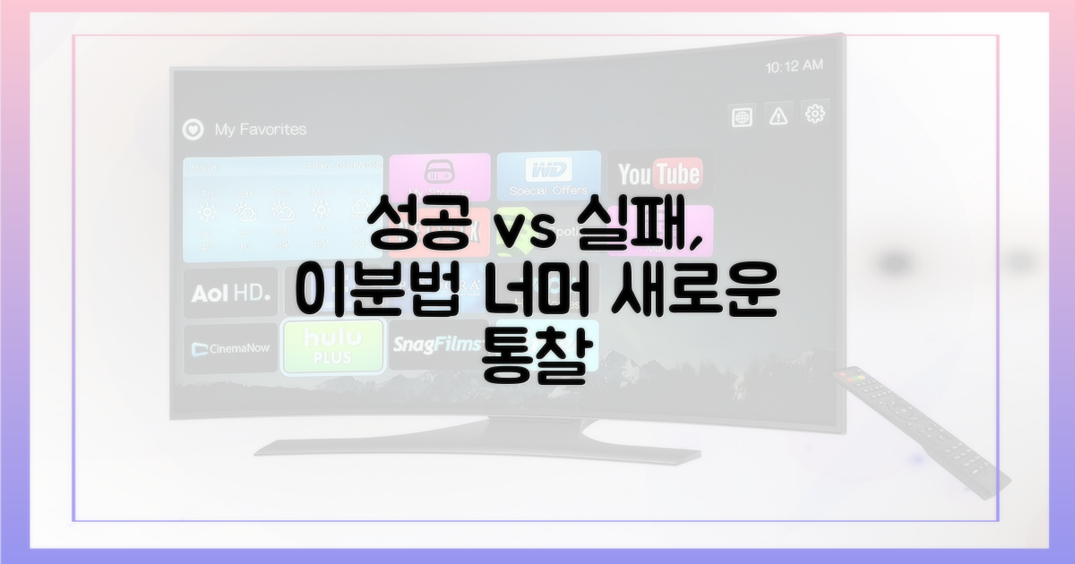 성공과 실패: 이분법 너머의 통찰