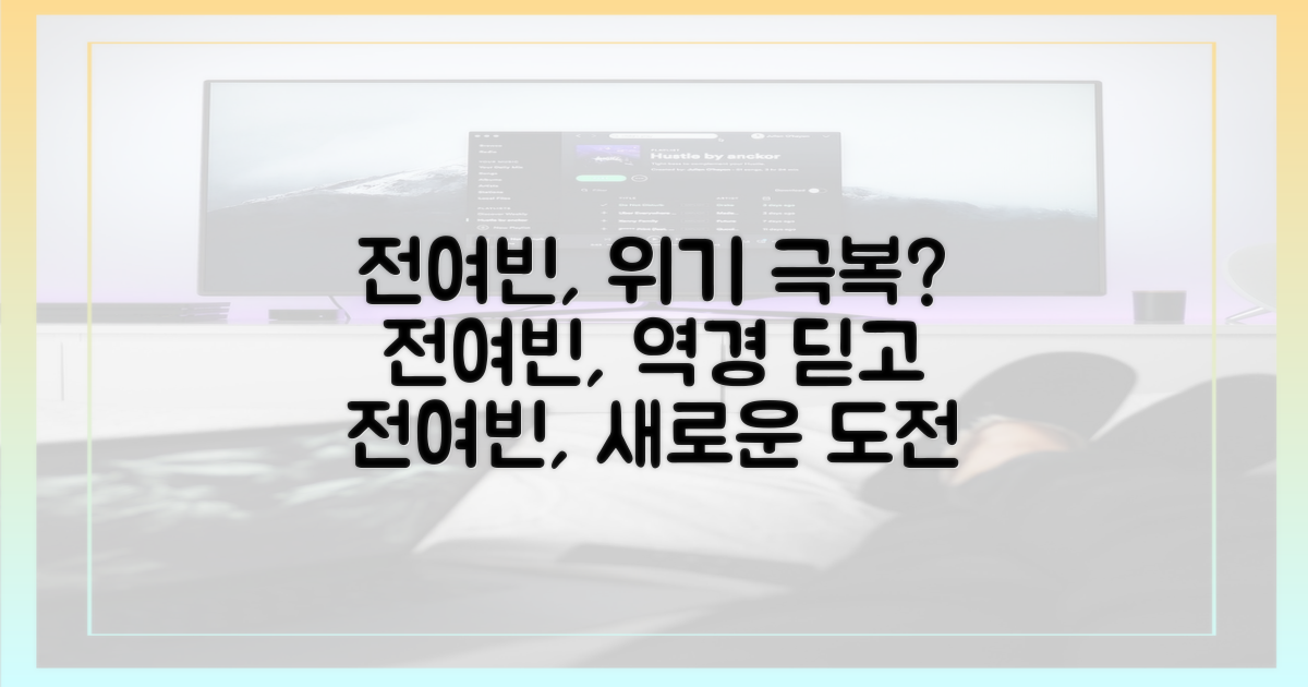 전여빈, 위기 극복?