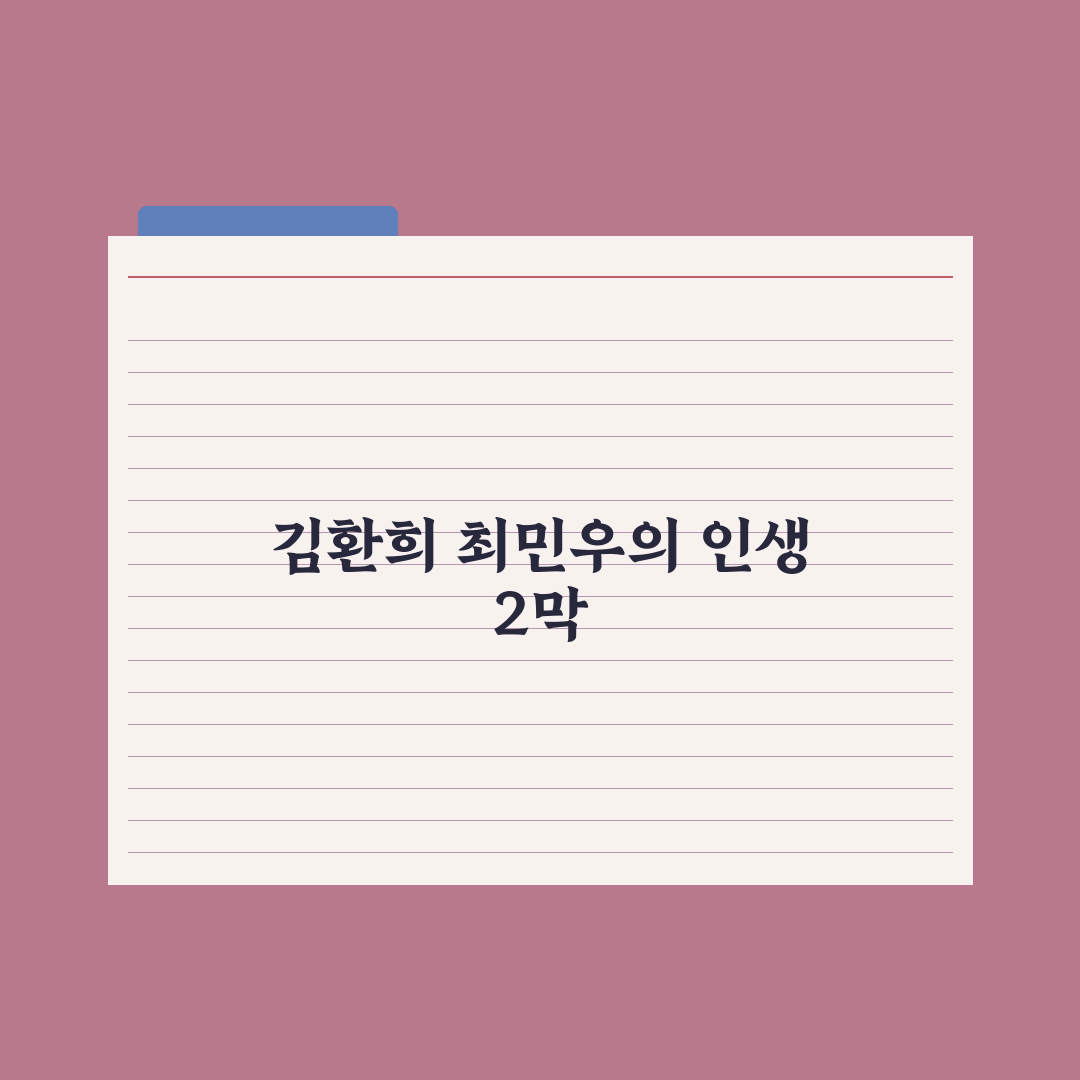 뮤지컬 배우 김환희·최민우 결혼 “인생 2막 시작” 심층분석: 핵심 3선