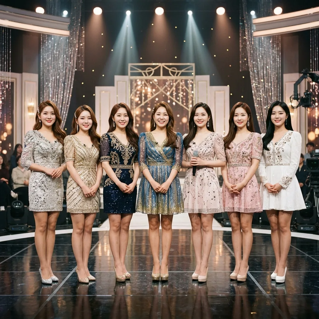 미스트롯 포유 미스트롯4 TOP7 출연진 라인업과 특징 (AI 생성)